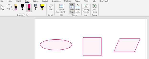 change to smart shapes